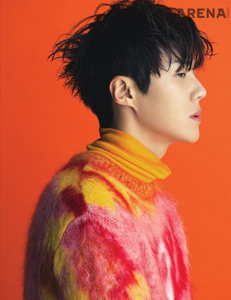 Behind-the-scenes cut of Kim Seonho