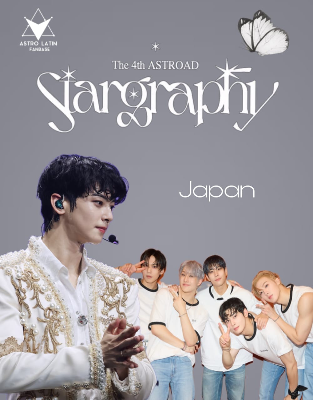 Recent activity shot of Cha Eunwoo