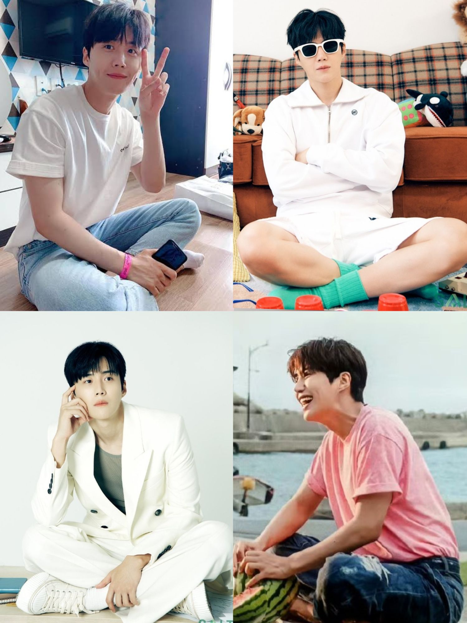 Behind-the-scenes cut of Kim Seonho