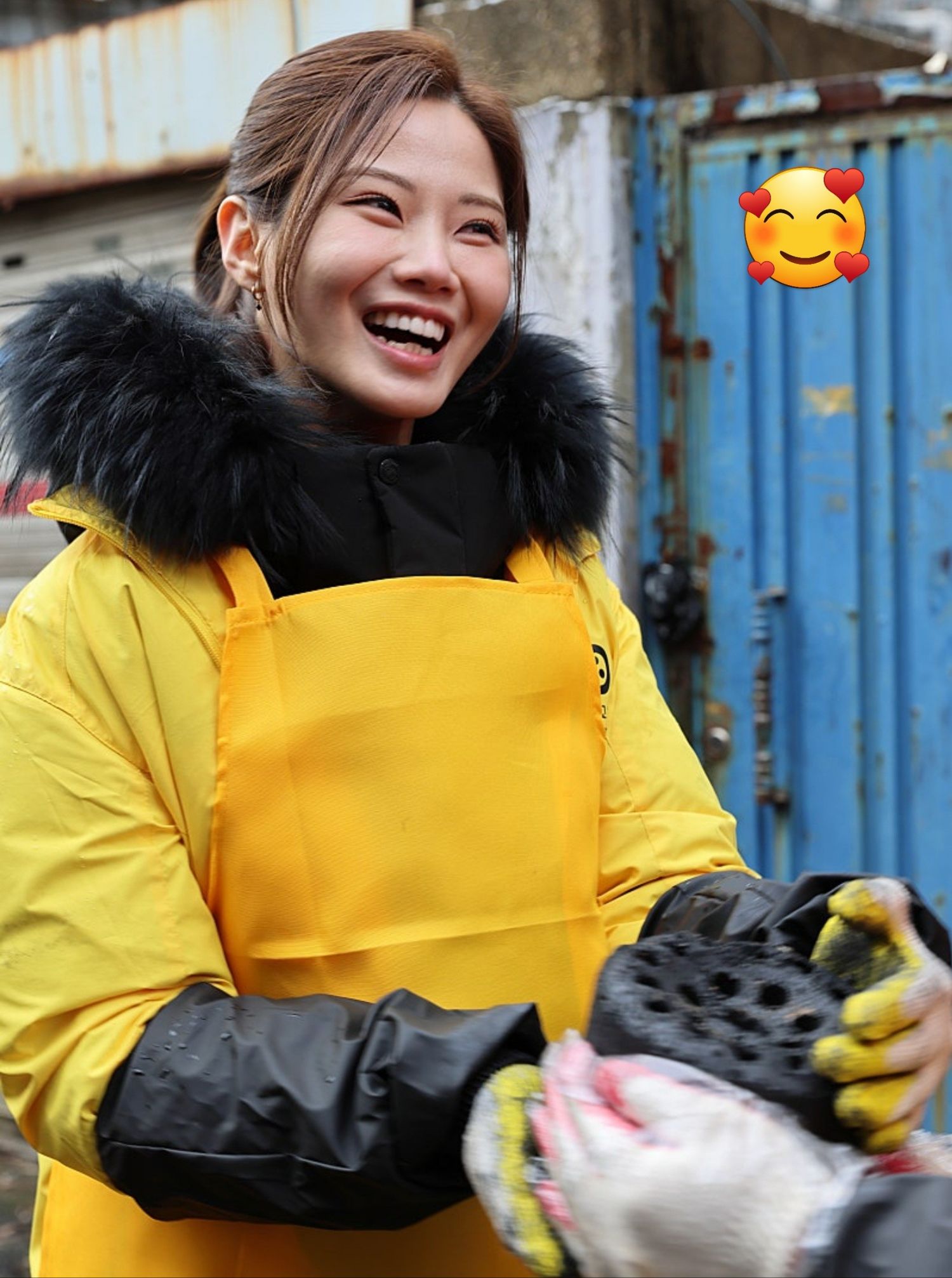 A moment captured by a fan of Bae Ahyeon