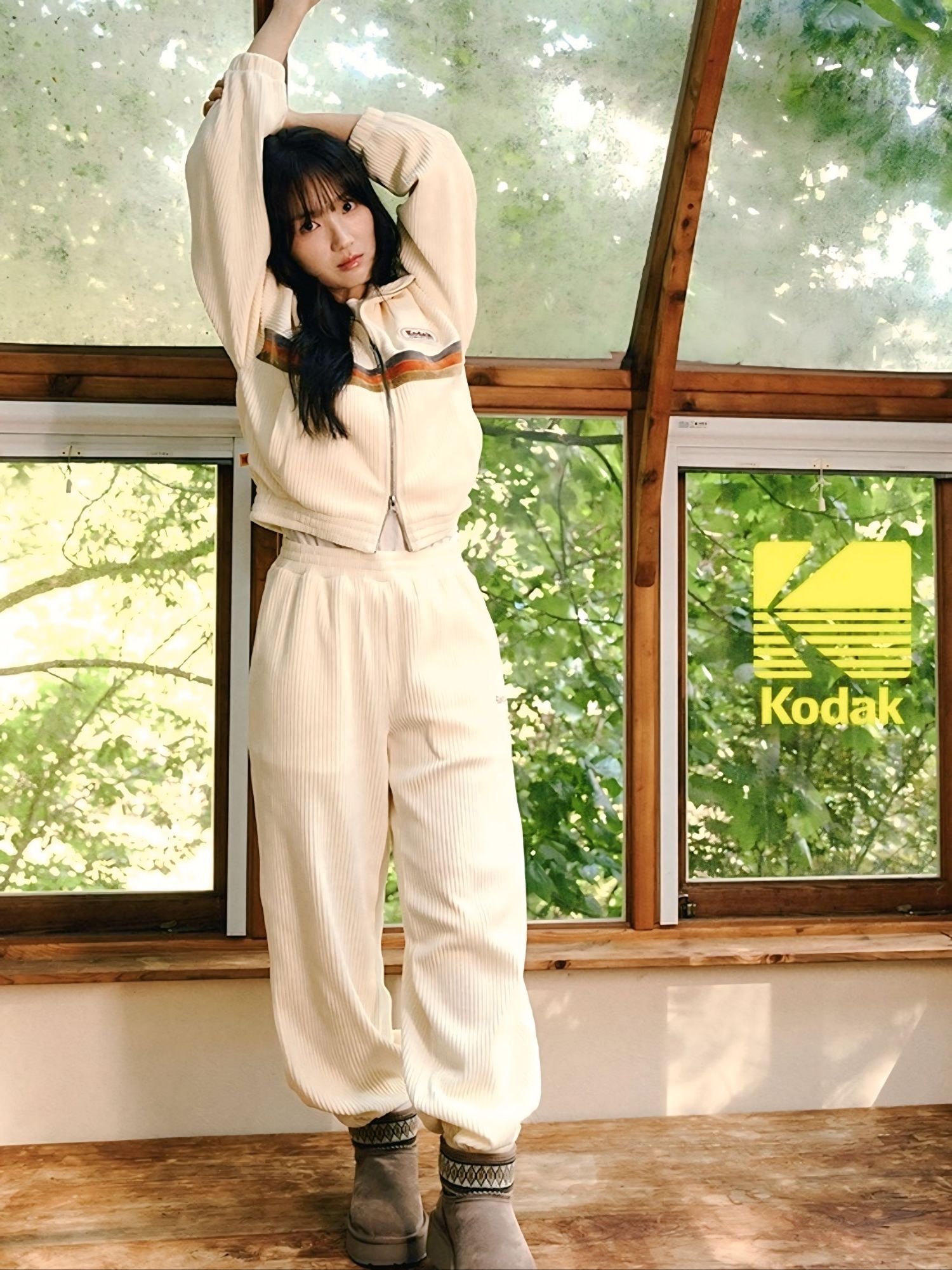 A moment captured by a fan of Kim Hyeyoon