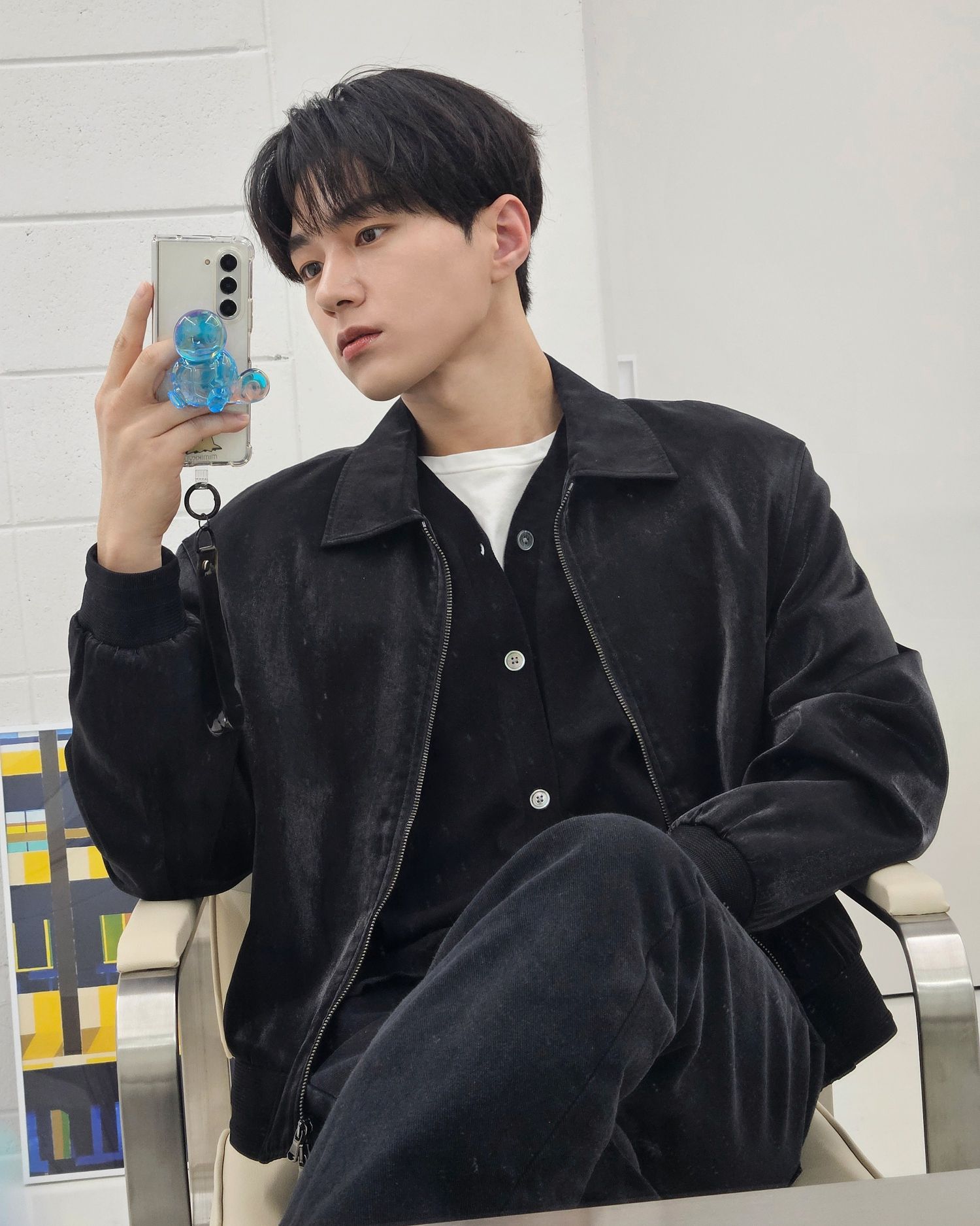 キム・ミョンス (エル)のビハインドカット