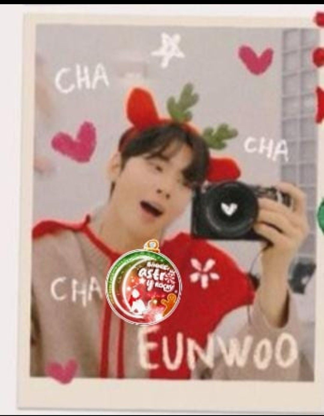 A moment captured by a fan of Cha Eunwoo