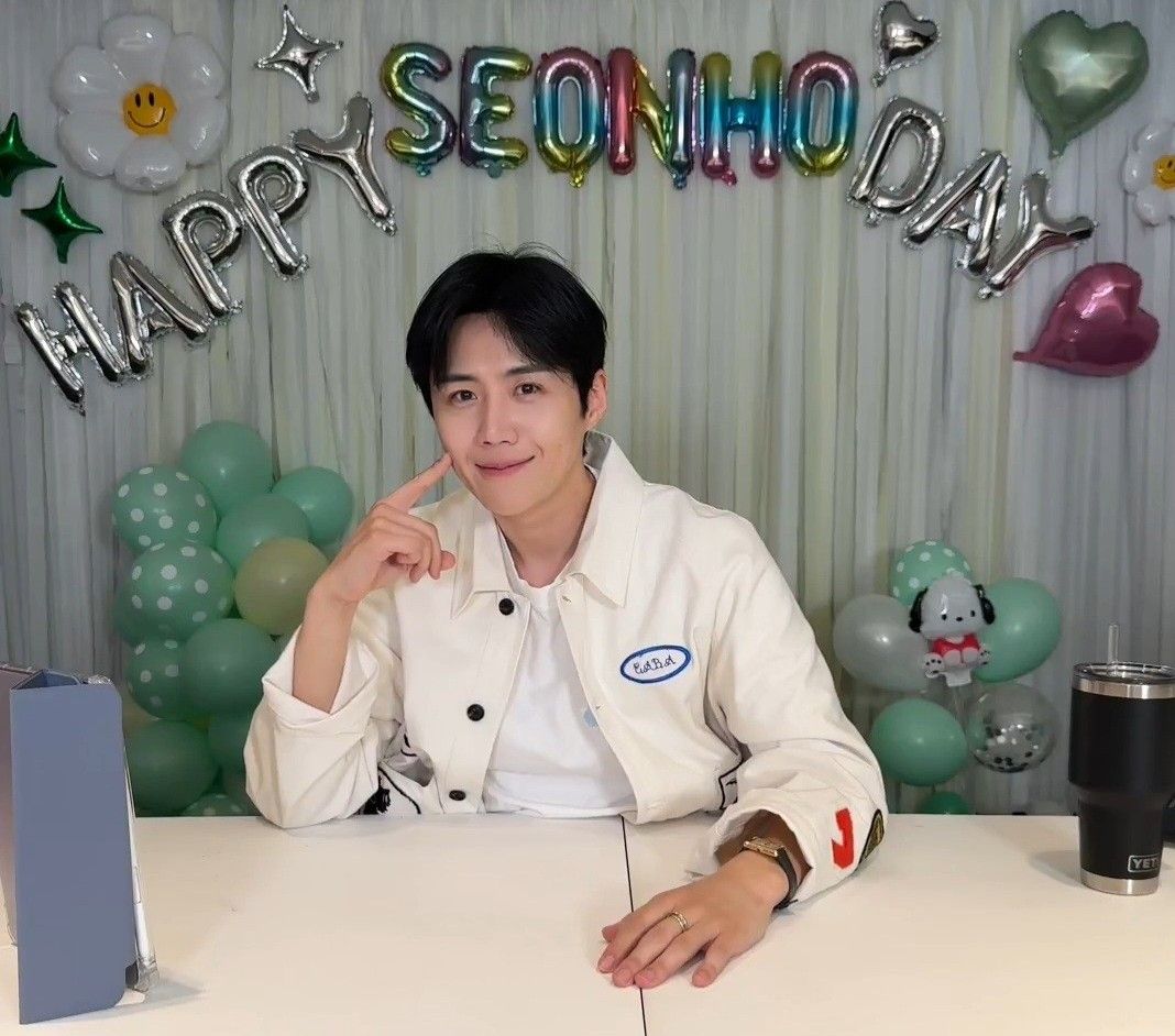 Behind-the-scenes cut of Kim Seonho