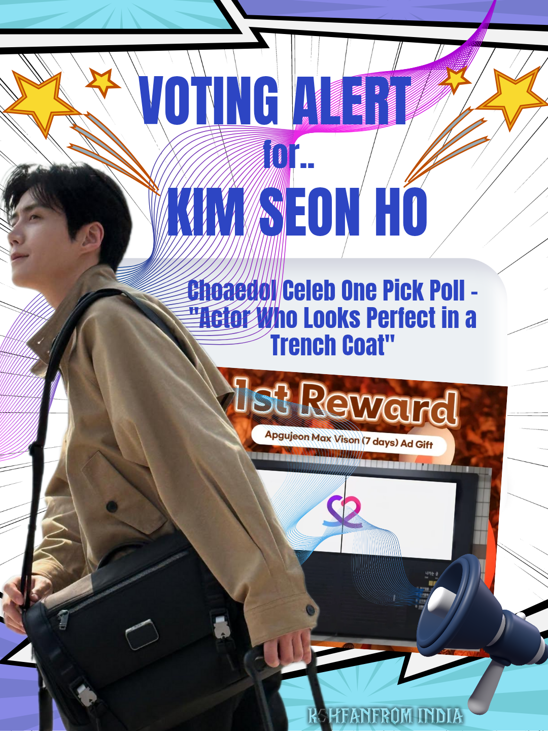 A moment captured by a fan of Kim Seonho