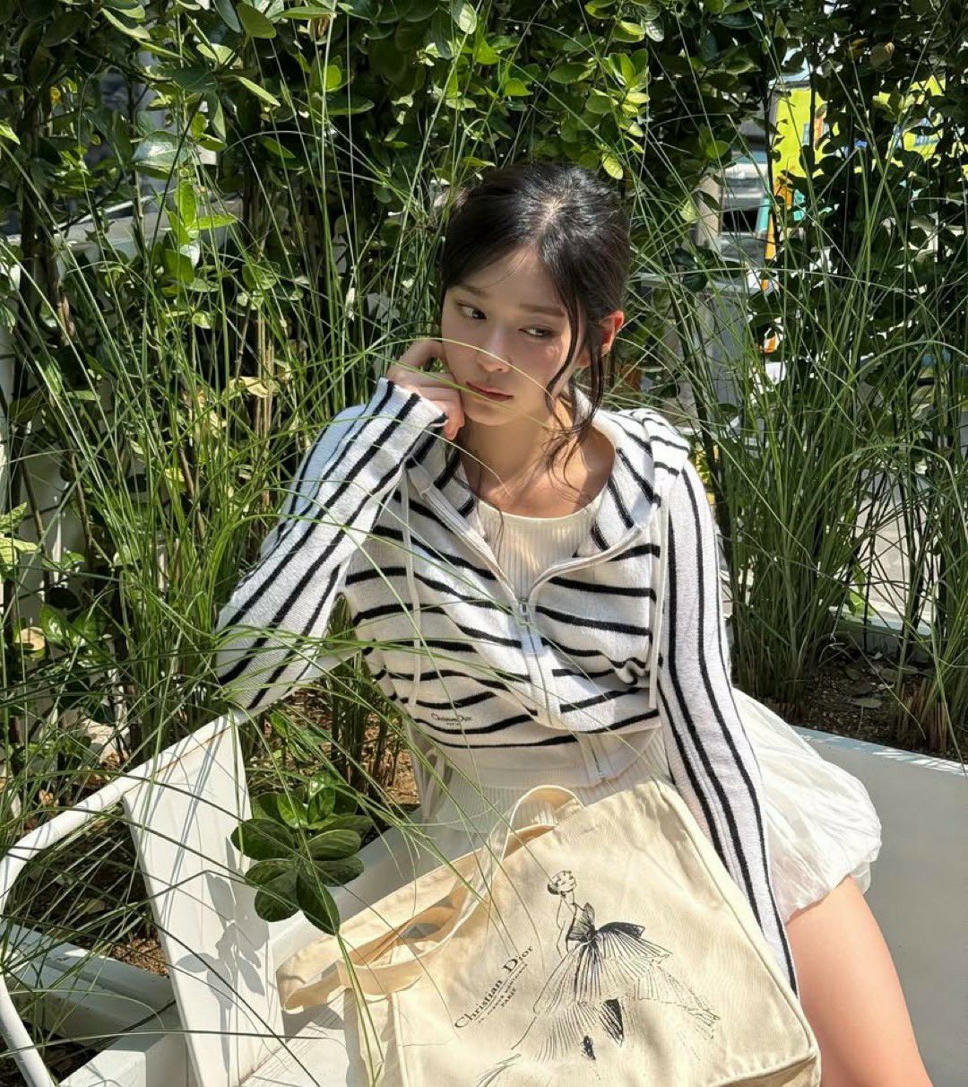 A moment captured by a fan of Kim Minju