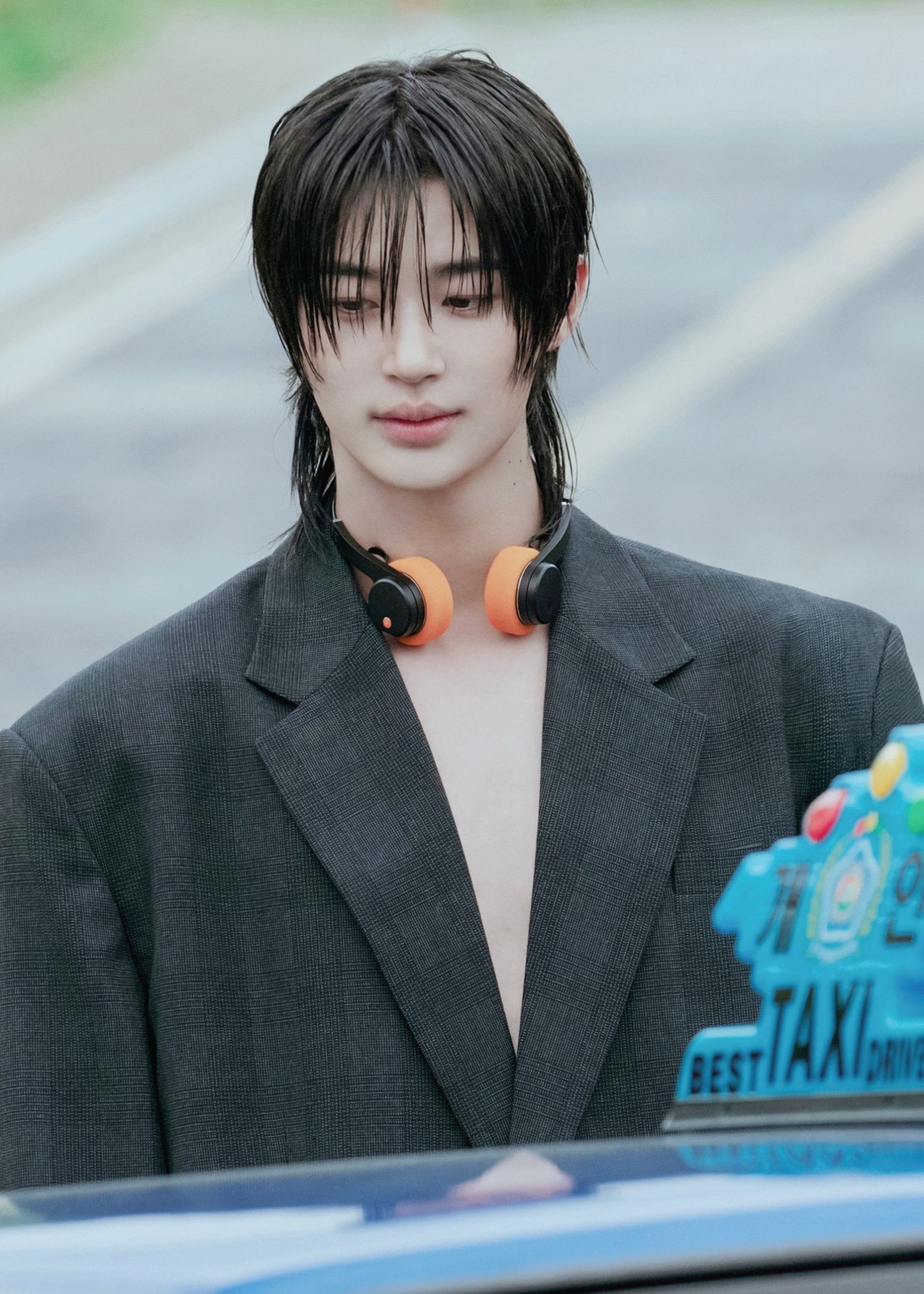 A moment captured by a fan of Byeon Wooseok