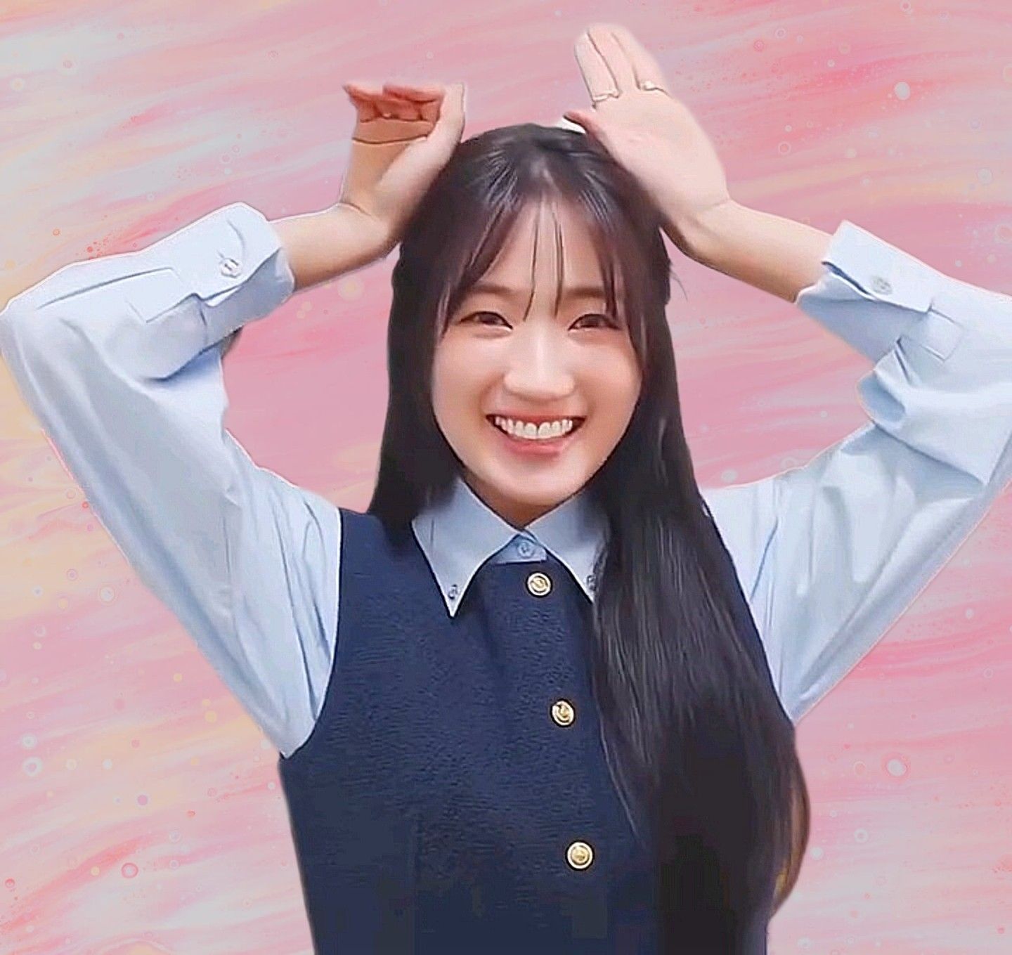 A moment captured by a fan of Kim Hyeyoon