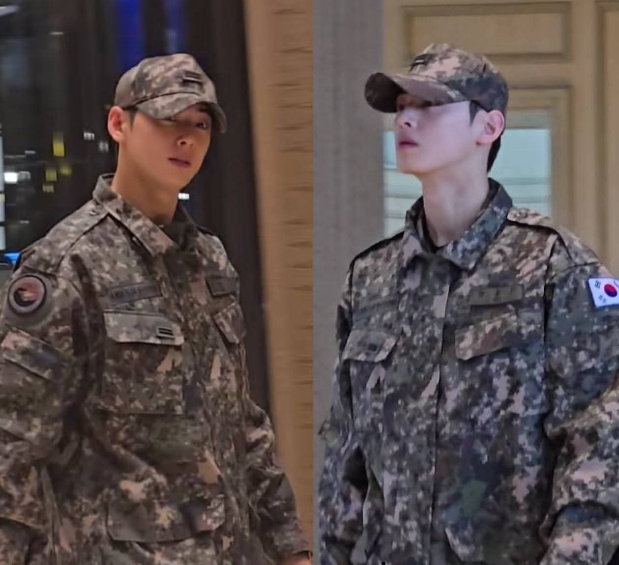 Behind-the-scenes cut of Cha Eunwoo