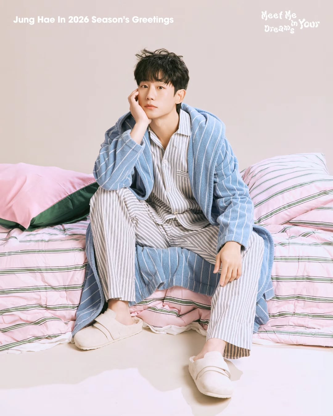 粉丝拍下的丁海寅瞬间