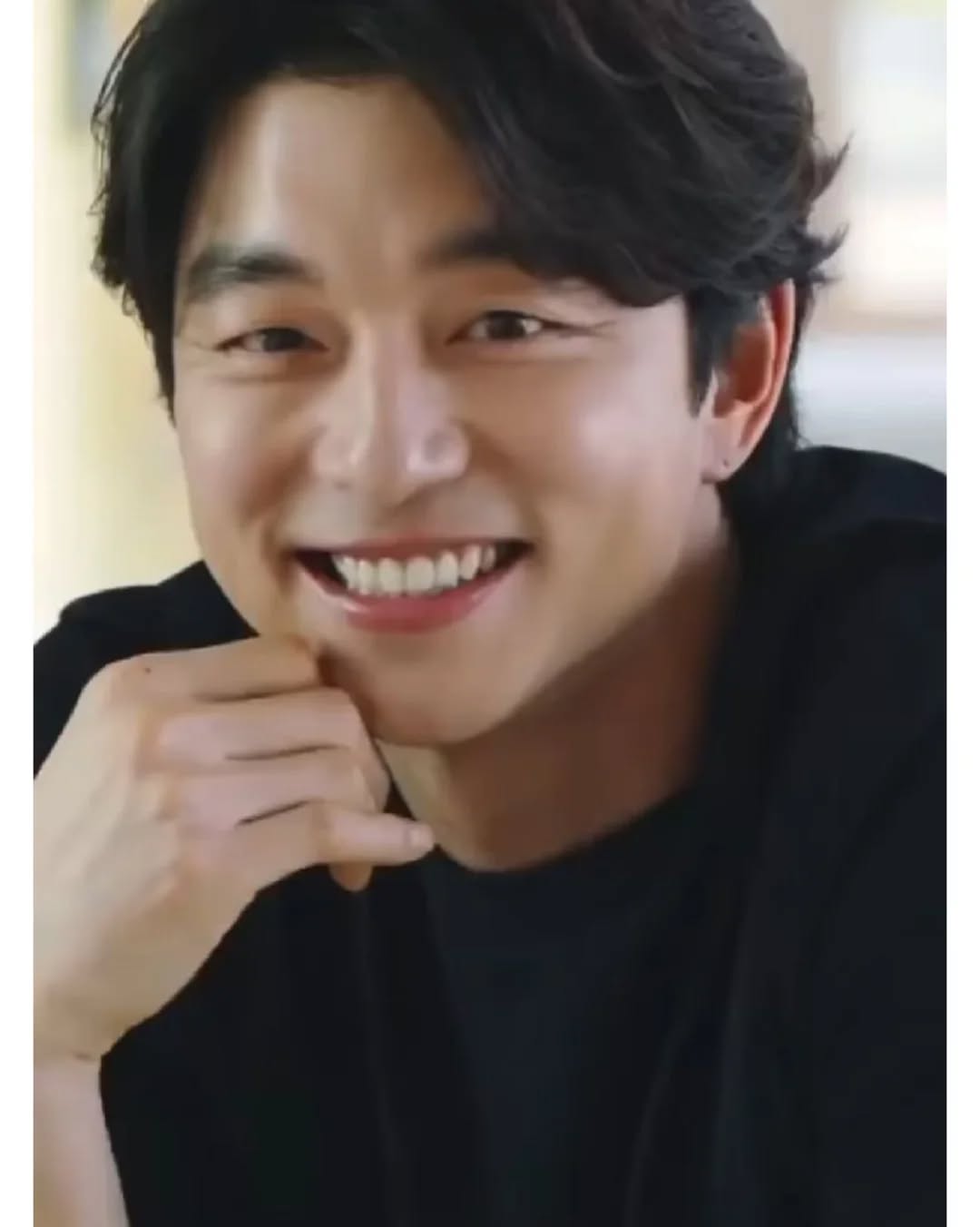 Recent activity shot of Gong Yoo