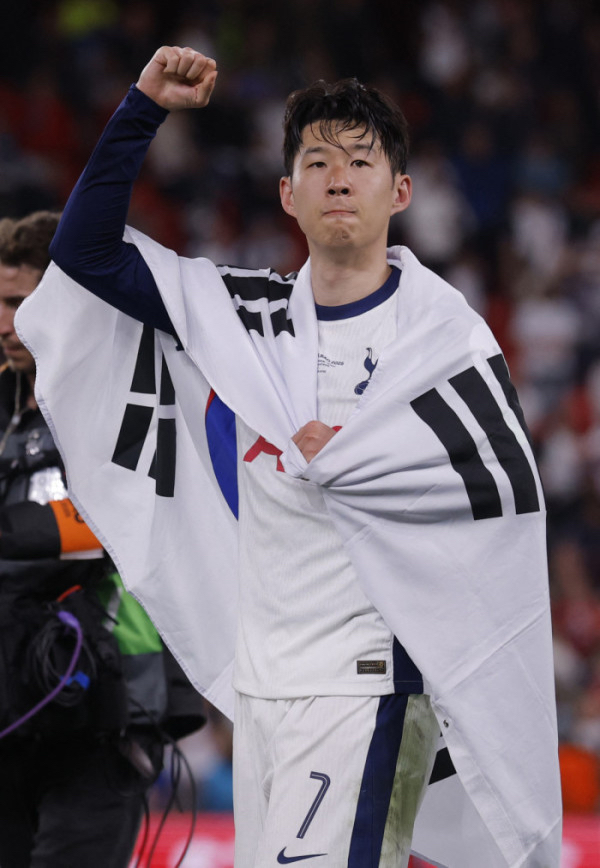 Recent activity shot of Son Heungmin