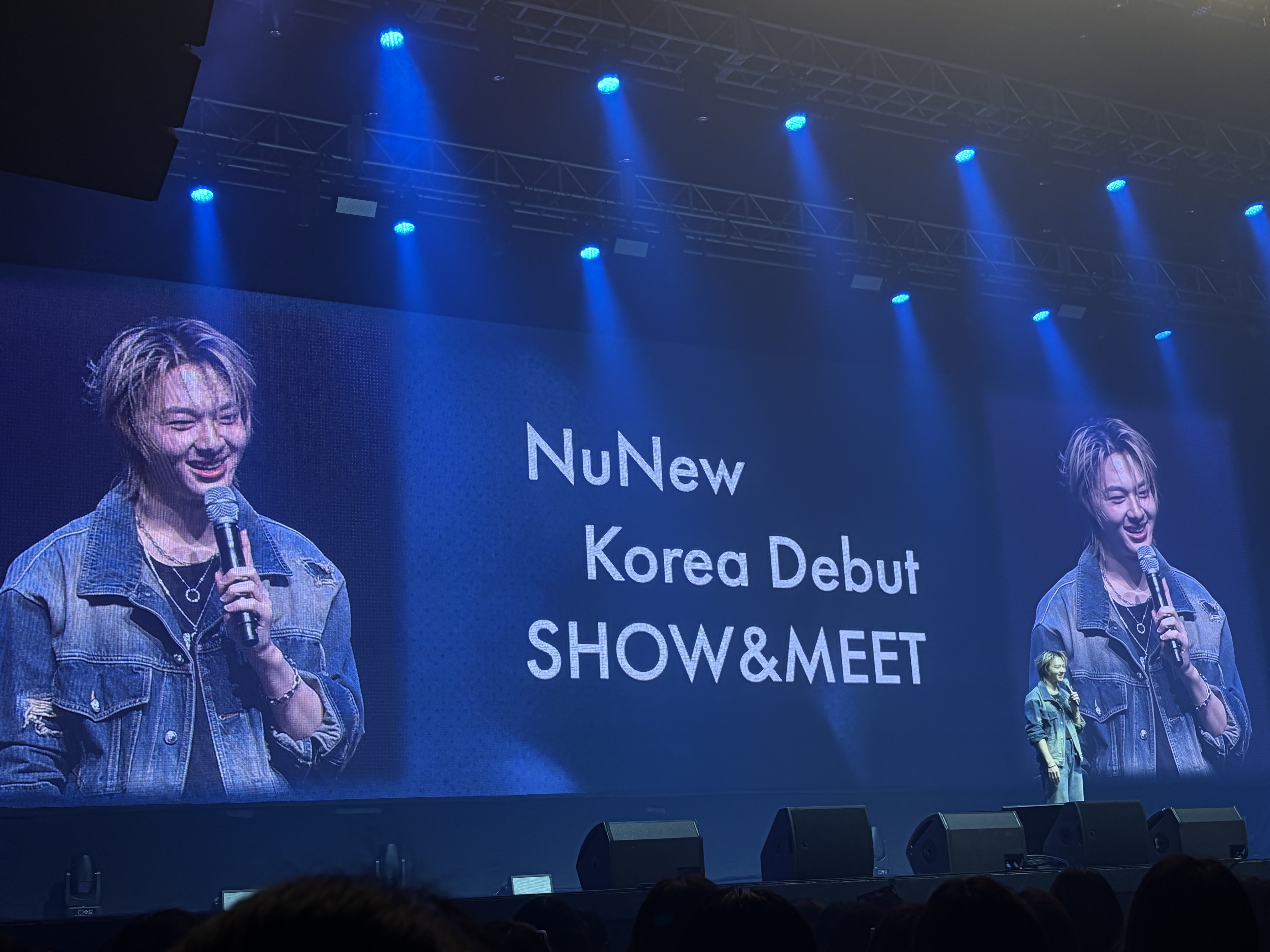 A moment captured by a fan of NuNew