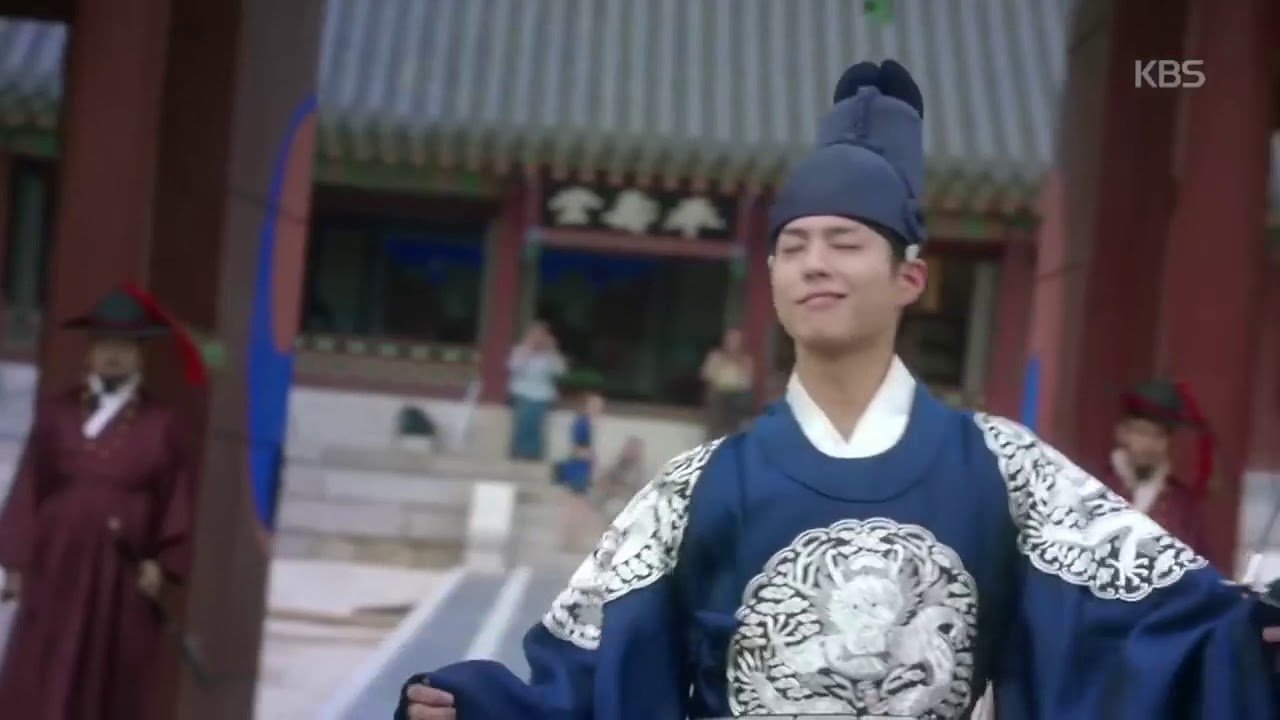 Behind-the-scenes cut of Park Bogum