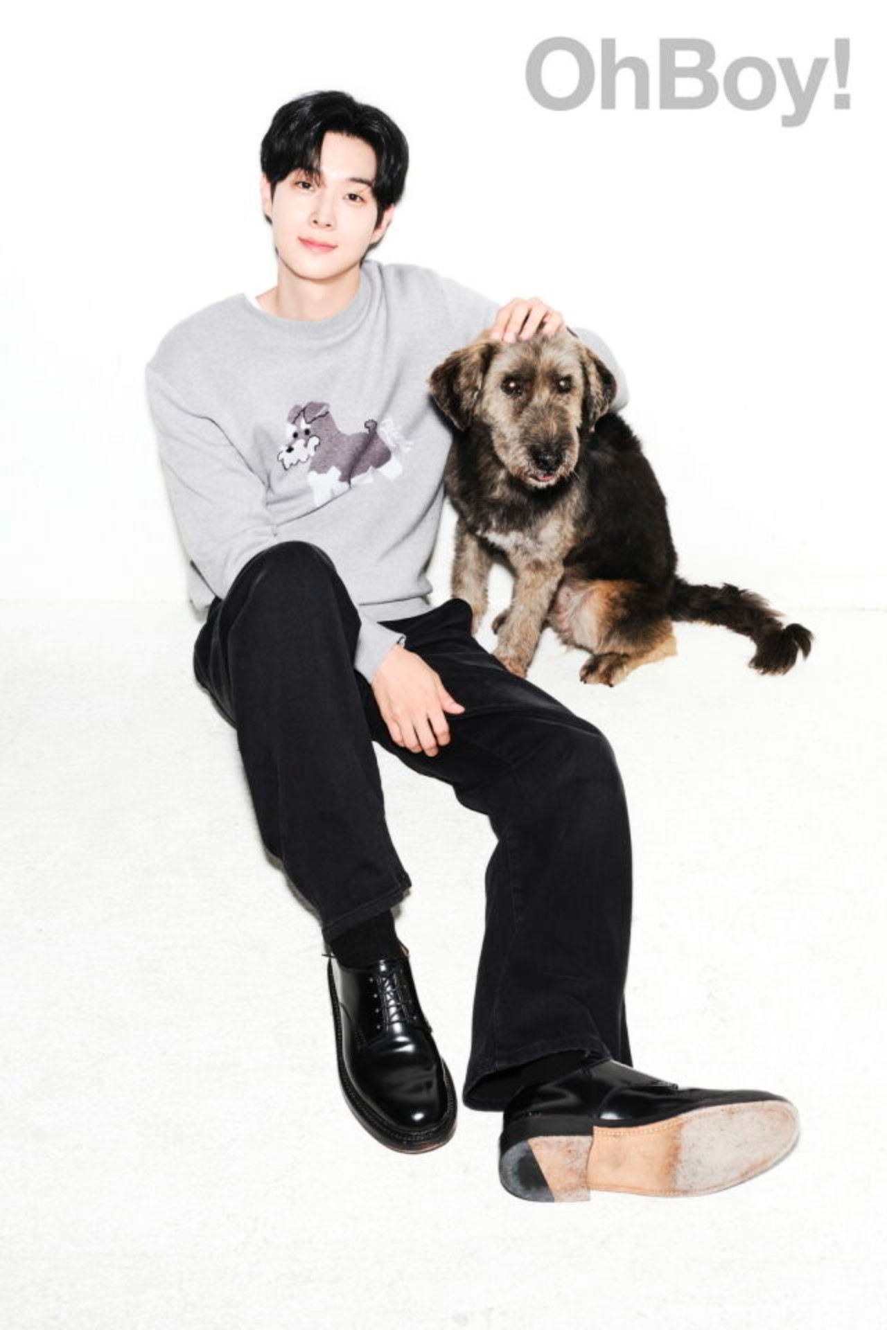 Behind-the-scenes cut of Choi Wooshik