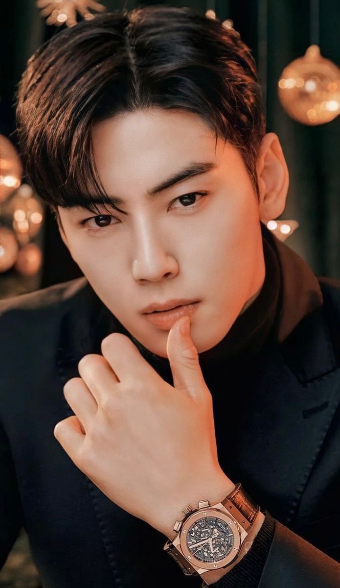 Special wallpaper made by Cha Eunwoo's fans