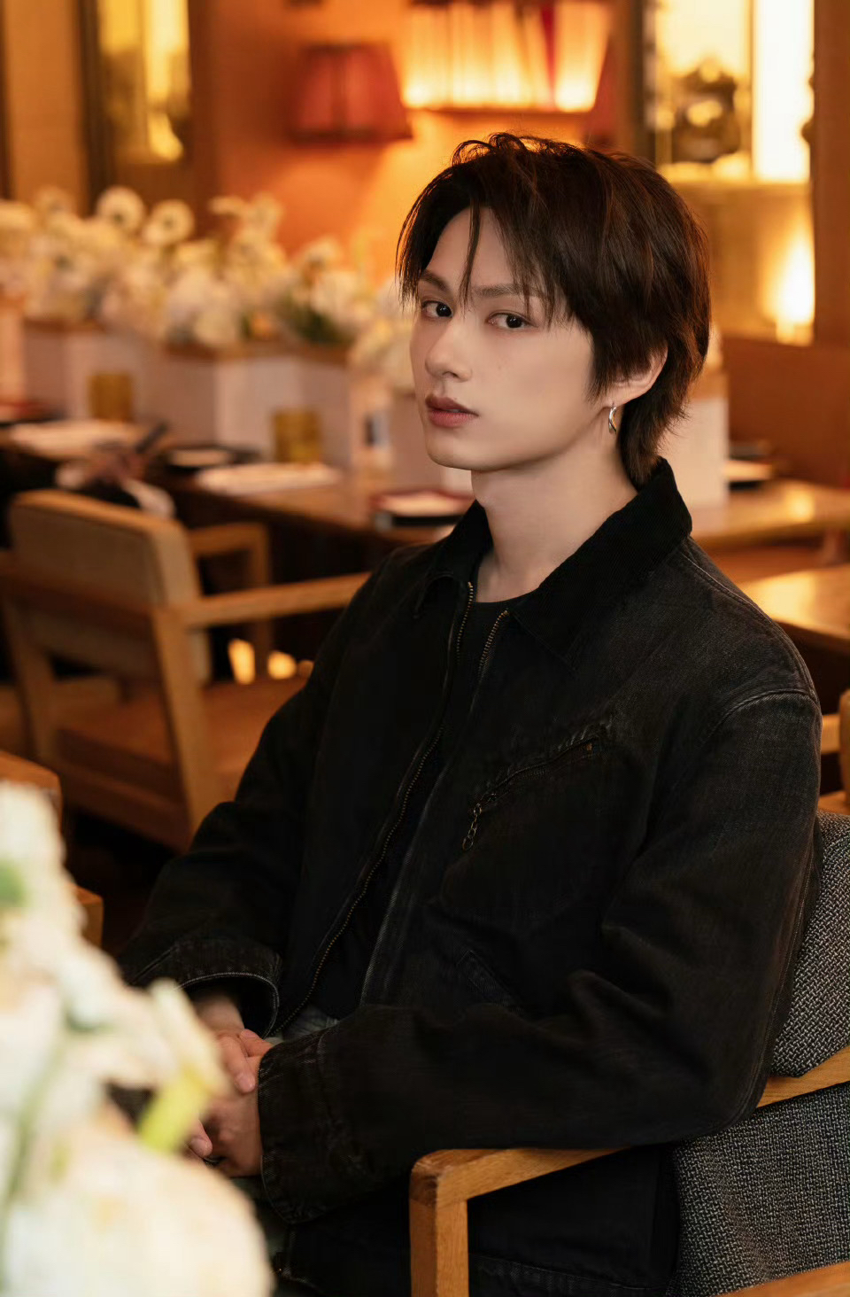 Behind-the-scenes cut of Wen Junhui