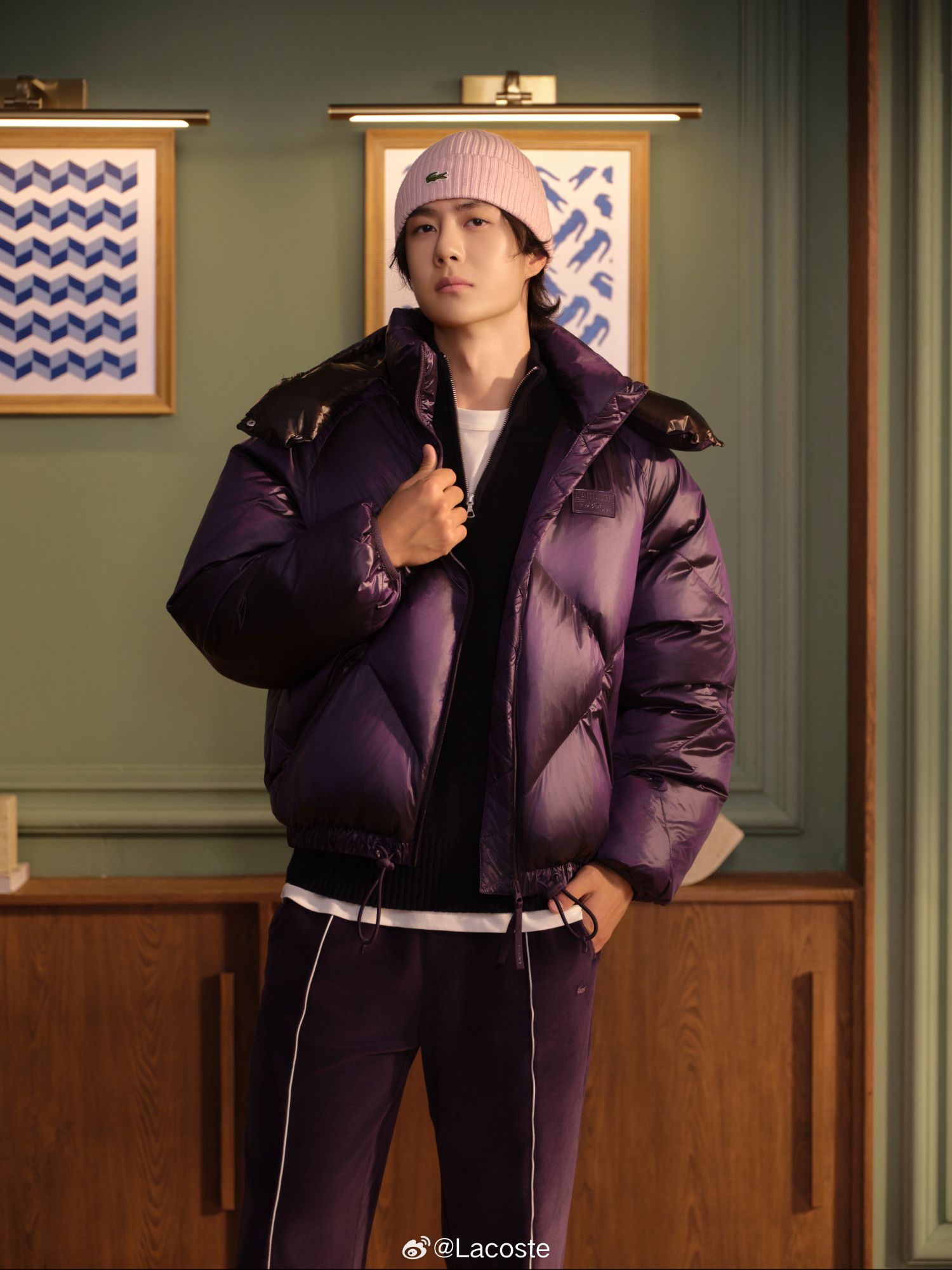 Behind-the-scenes cut of Wang Yibo