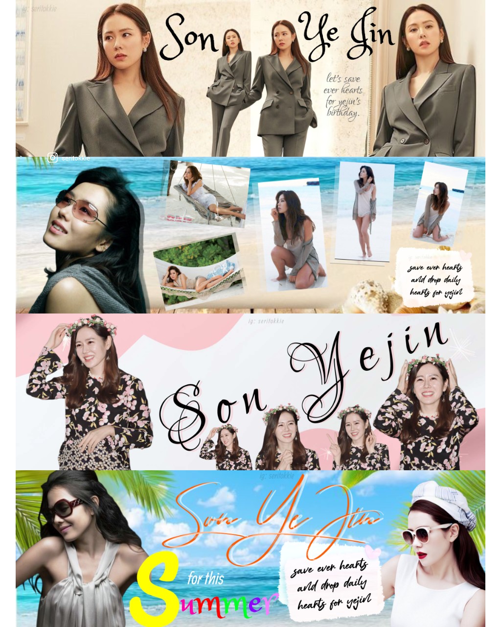 Behind-the-scenes cut of Son Yejin
