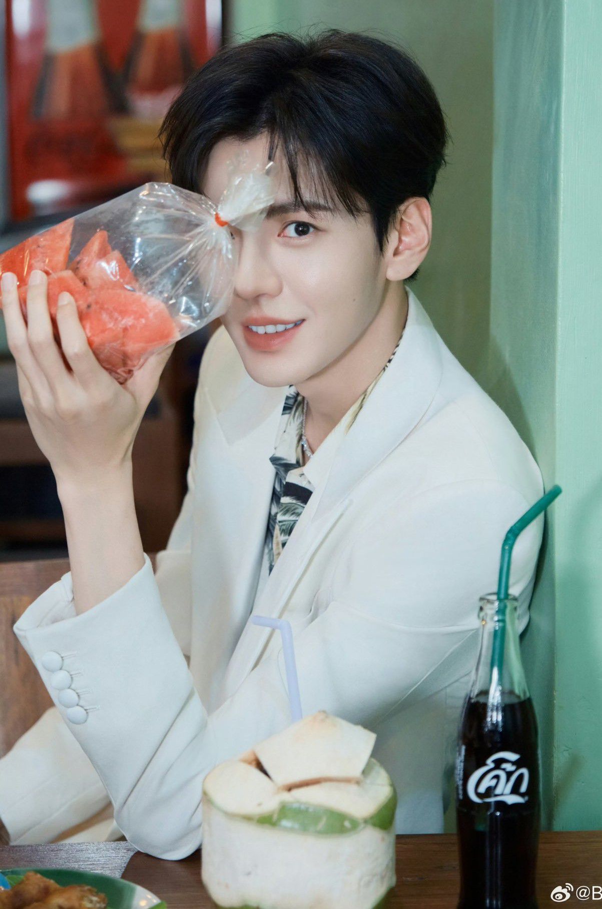 A moment captured by a fan of Bi Wenjun