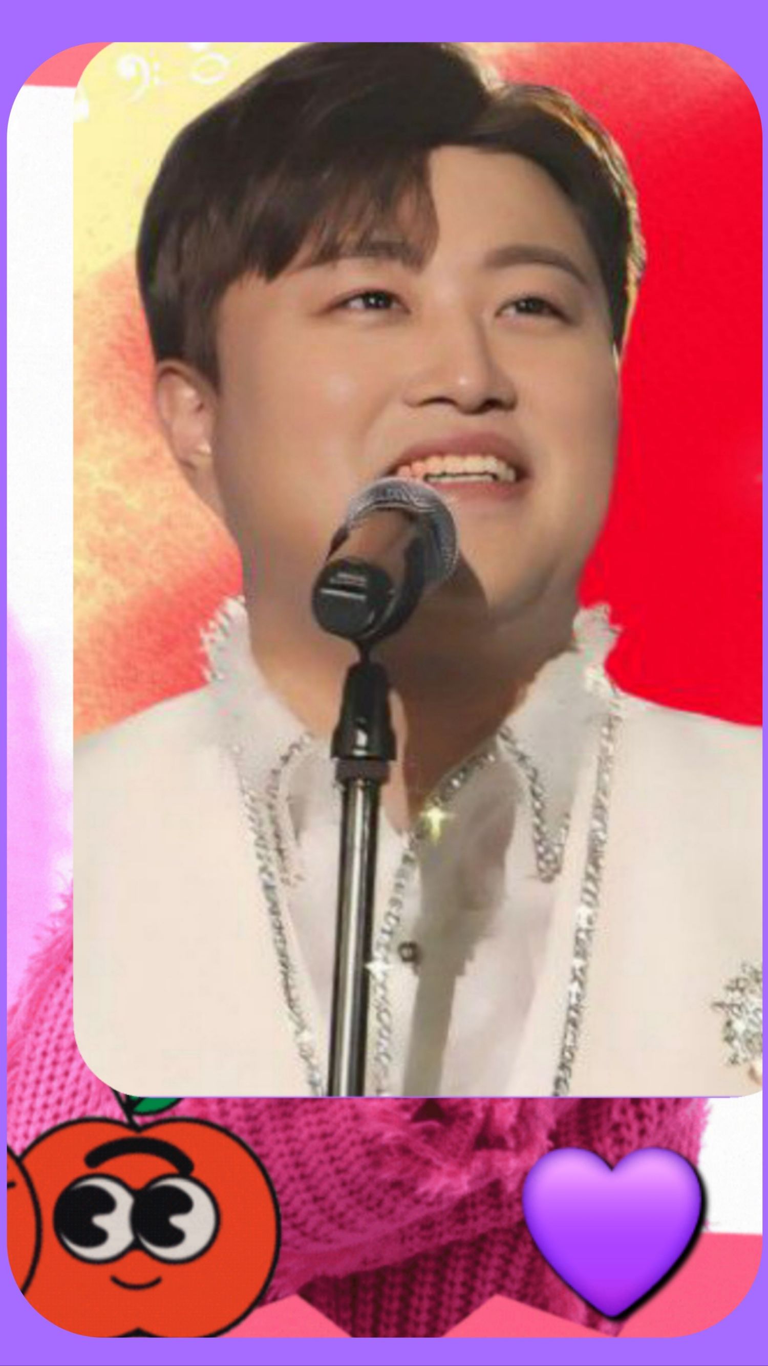 Emotional wallpaper shared by fans for Kim Hojoong