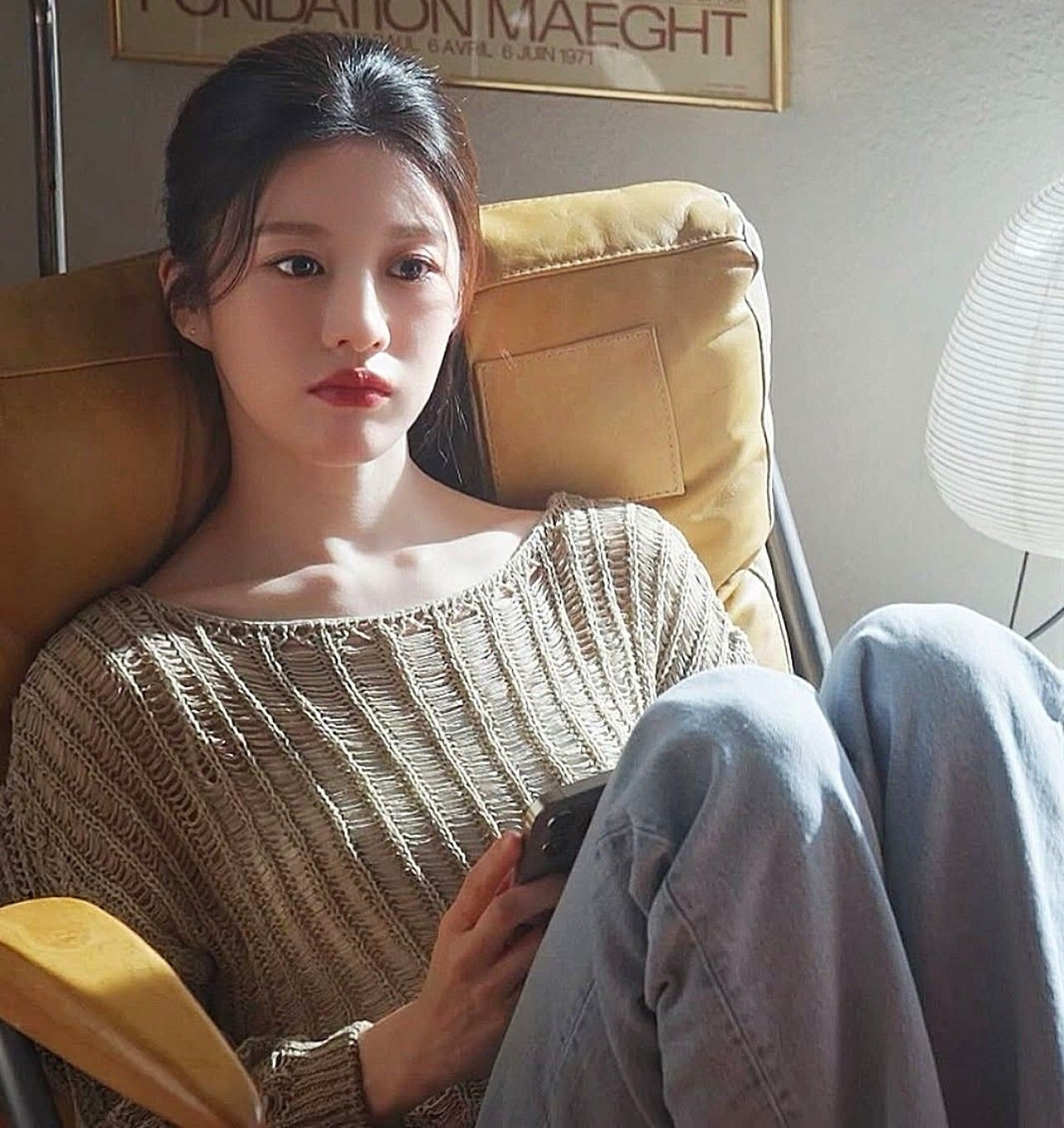 A moment captured by a fan of Go Younjung