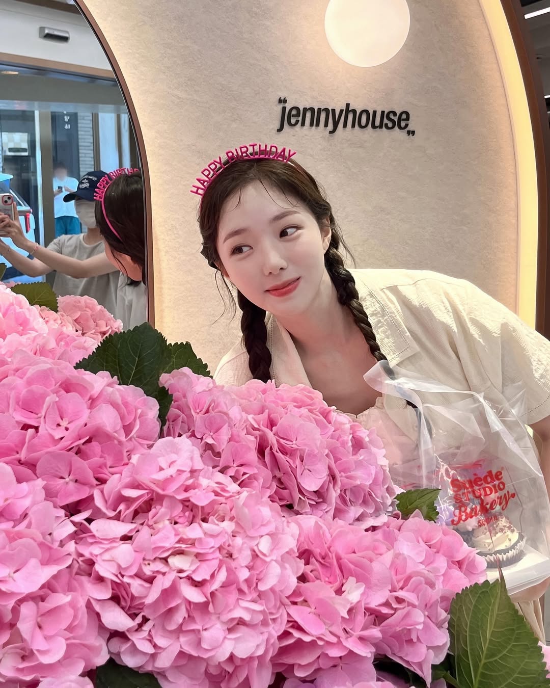 A moment captured by a fan of Chae Soobin