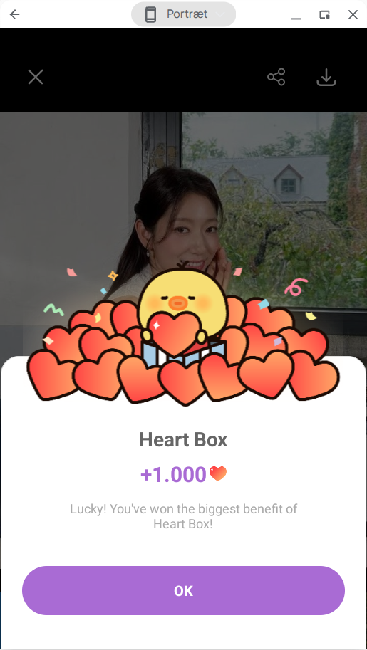 A moment captured by a fan of Park Shinhye
