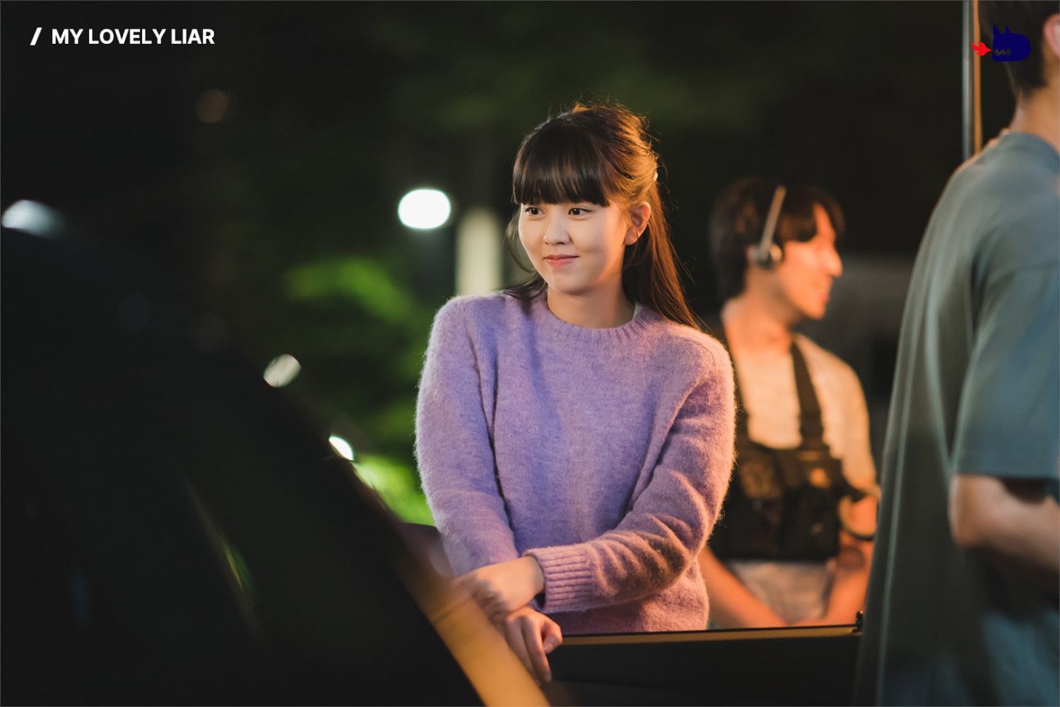 Behind-the-scenes cut of Kim Sohyun