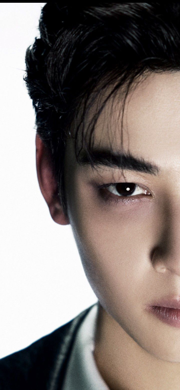 Behind-the-scenes cut of Cha Eunwoo