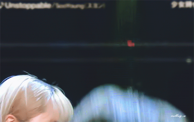 A moment captured by a fan of Sooyoung