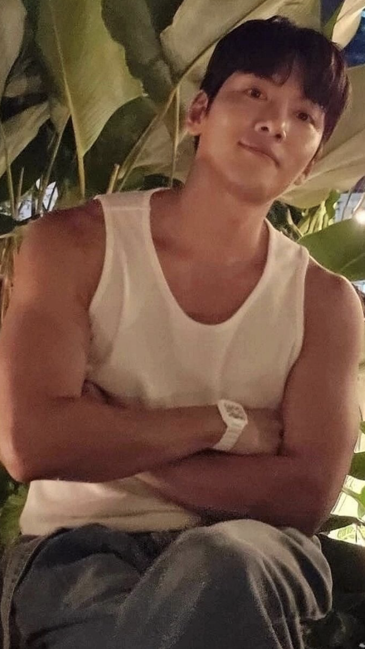 Special wallpaper made by Ji Changwook's fans