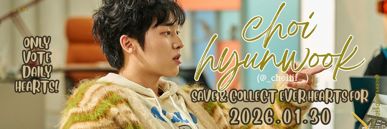 Behind-the-scenes cut of Choi Hyunwook