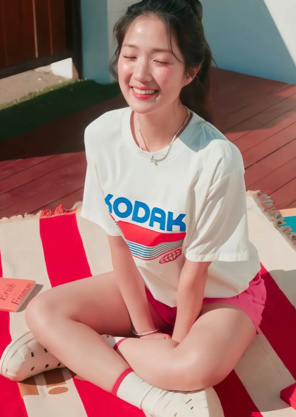 Behind-the-scenes cut of Kim Hyeyoon