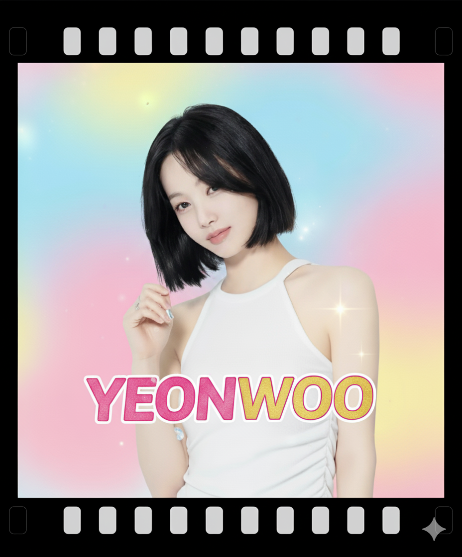 Behind-the-scenes cut of Yeonwoo