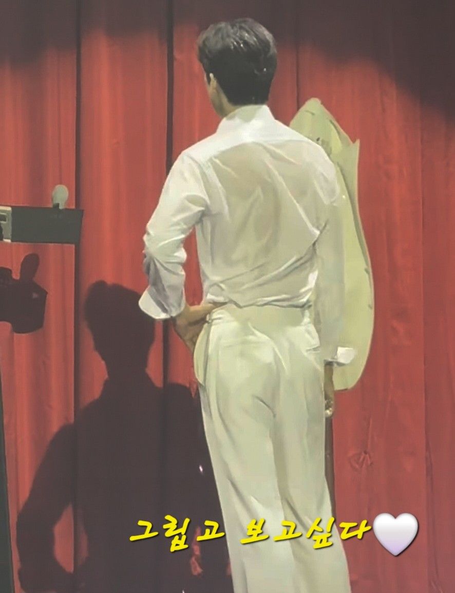 Behind-the-scenes cut of Park Jihyeon