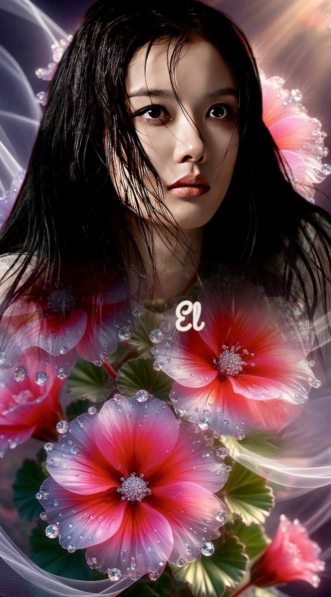Behind-the-scenes cut of Kim Youjung