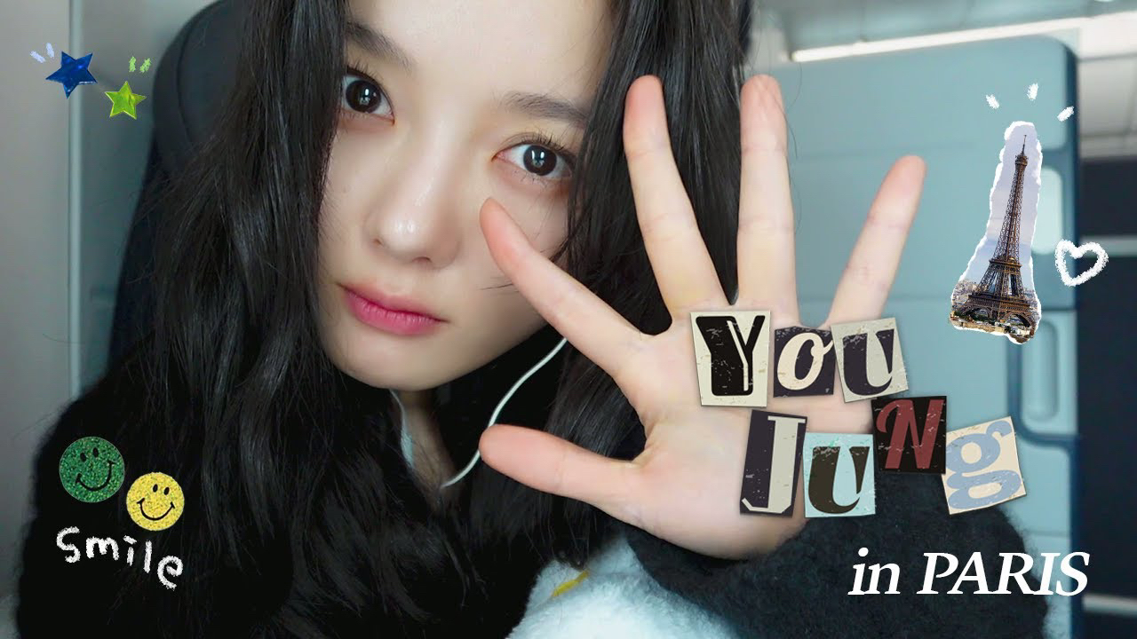 Behind-the-scenes cut of Kim Youjung