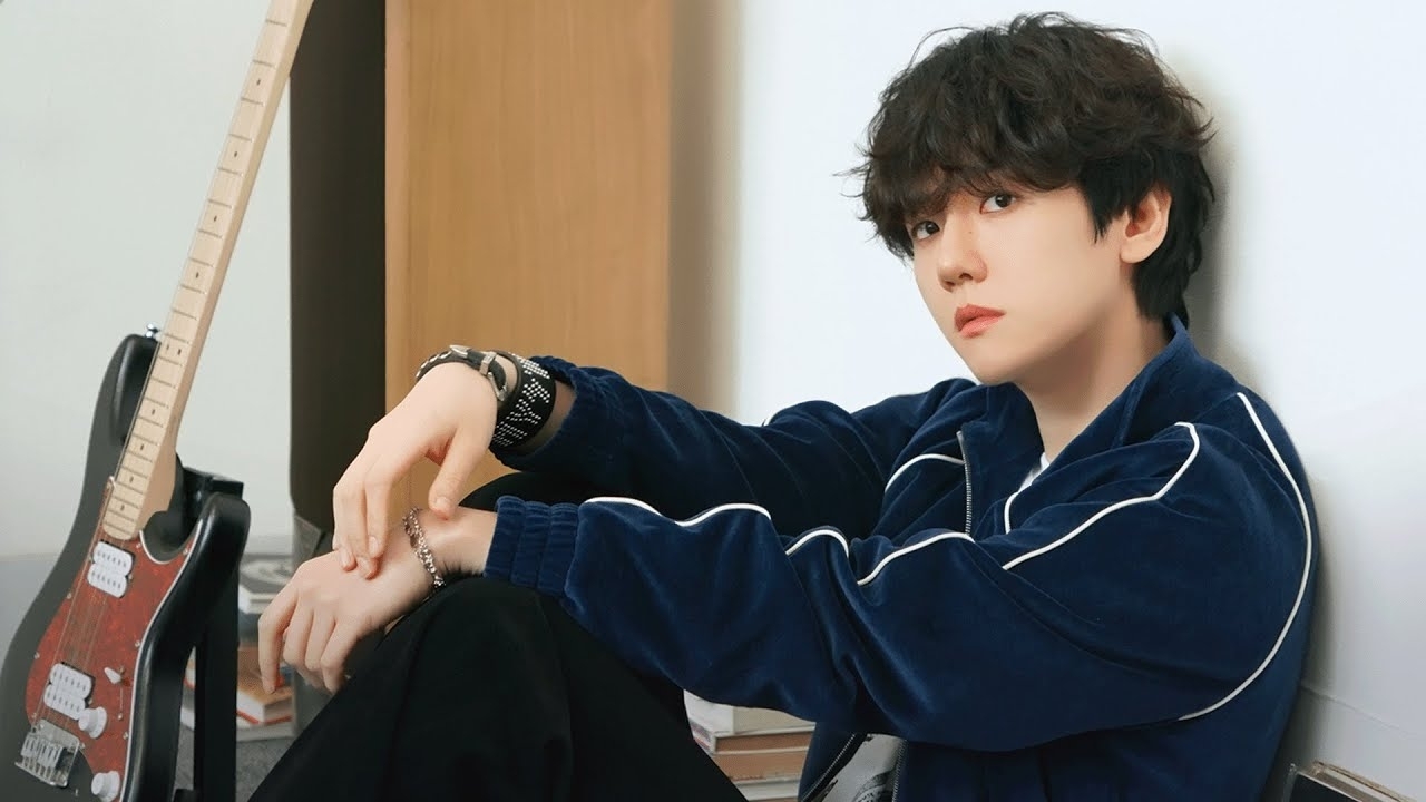 Recent activity shot of Baekhyun