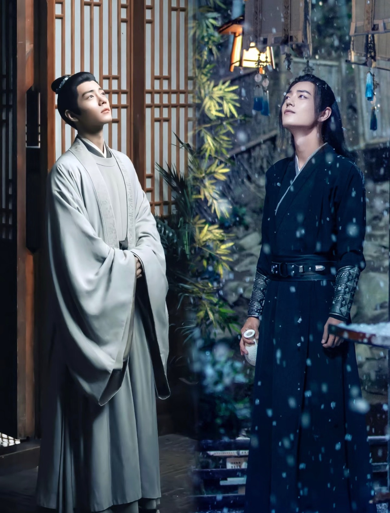 Behind-the-scenes cut of Xiao Zhan