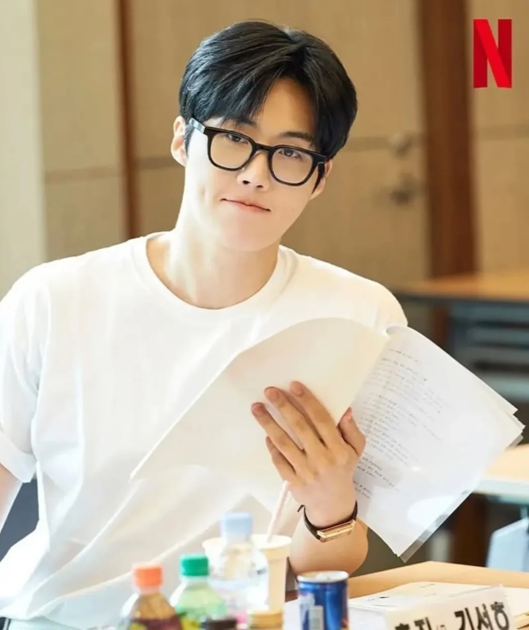 A moment captured by a fan of Kim Seonho