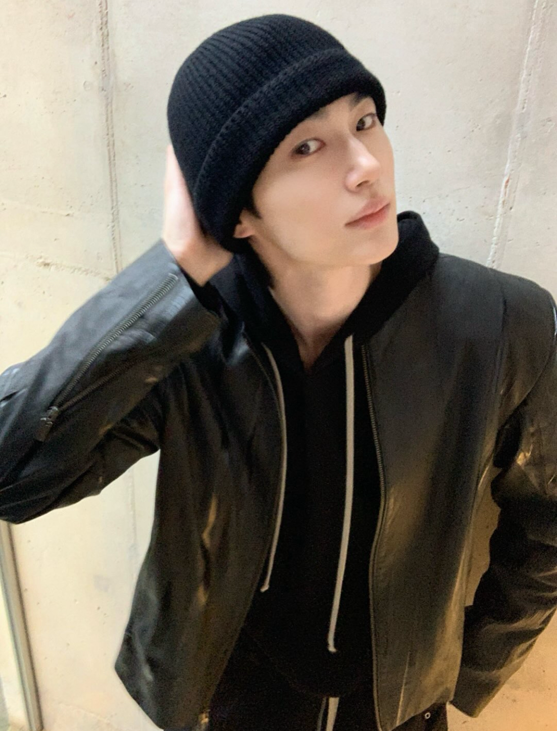 粉絲拍下的邊佑錫瞬間