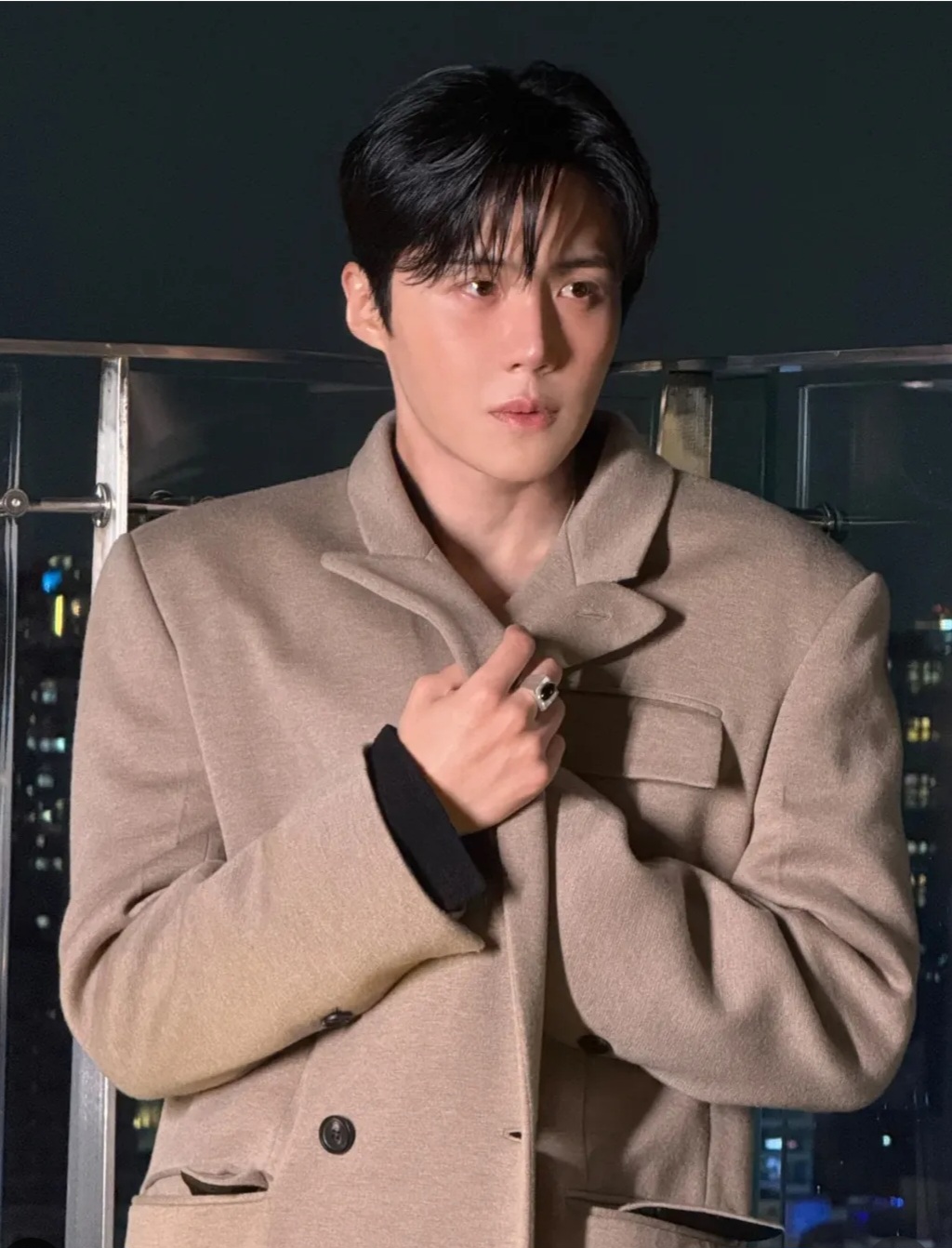 A moment captured by a fan of Kim Seonho