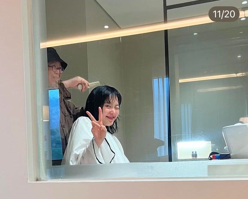 Recent activity shot of Kim Goeun