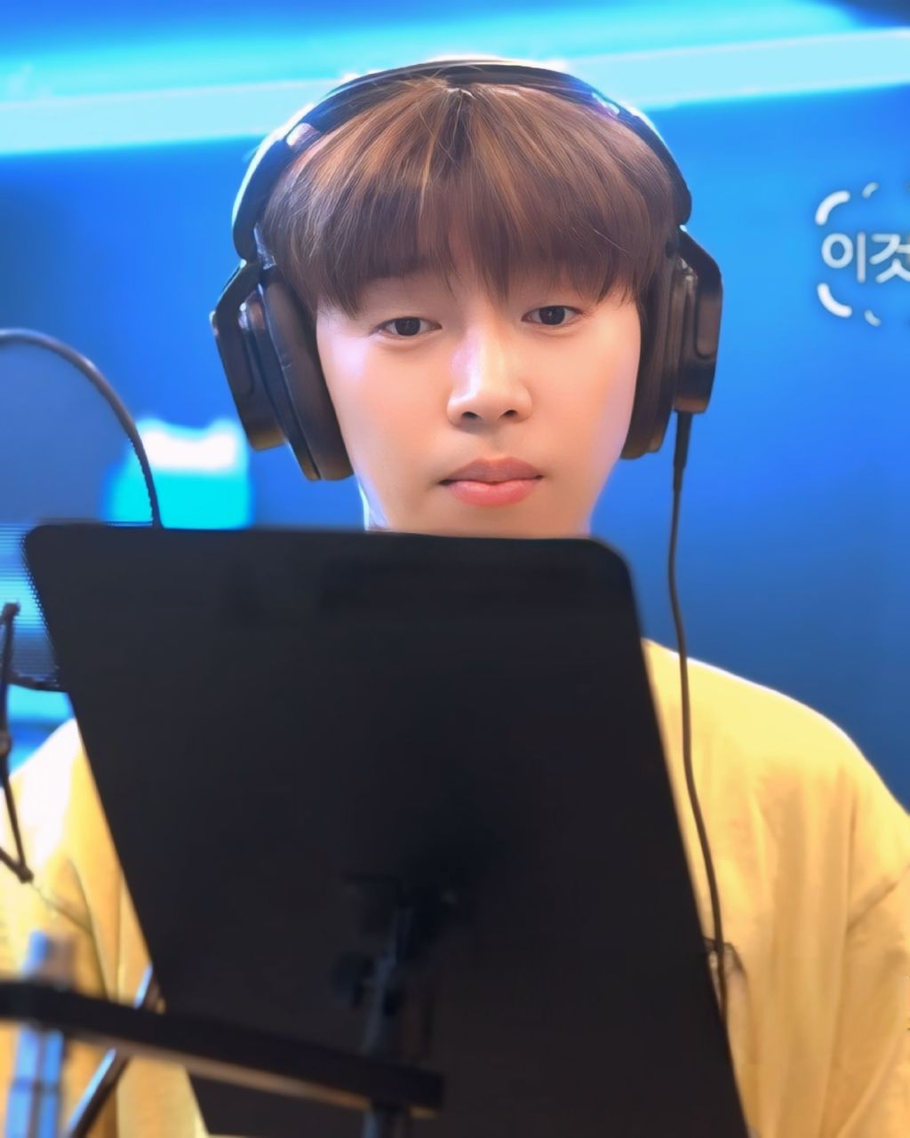 임영웅의 비하인드 컷