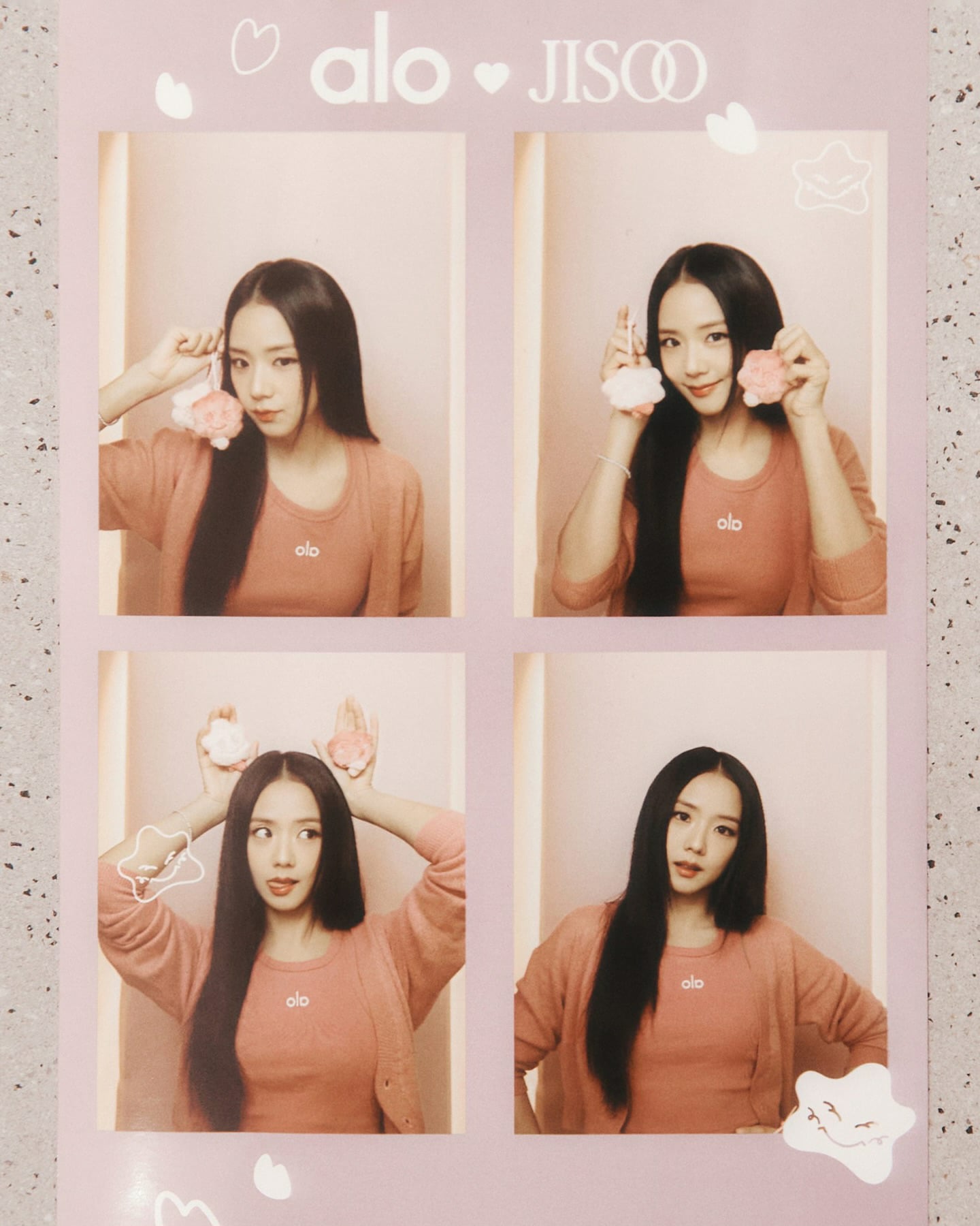 Behind-the-scenes cut of Jisoo (1995)