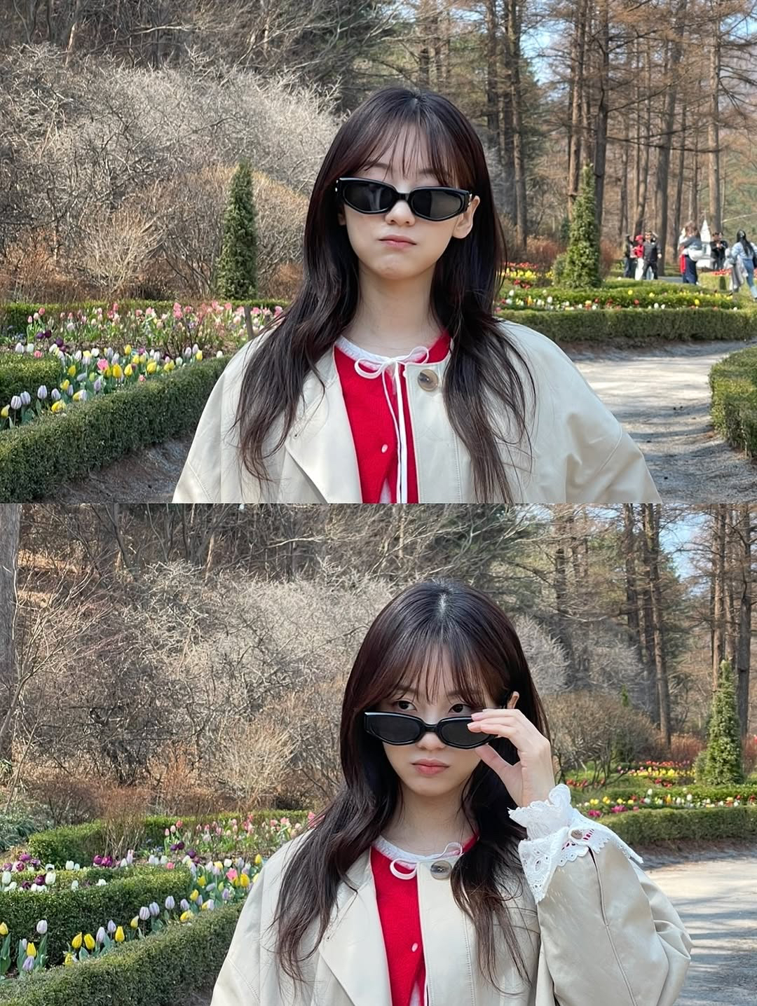 A moment captured by a fan of Cho Yihyun