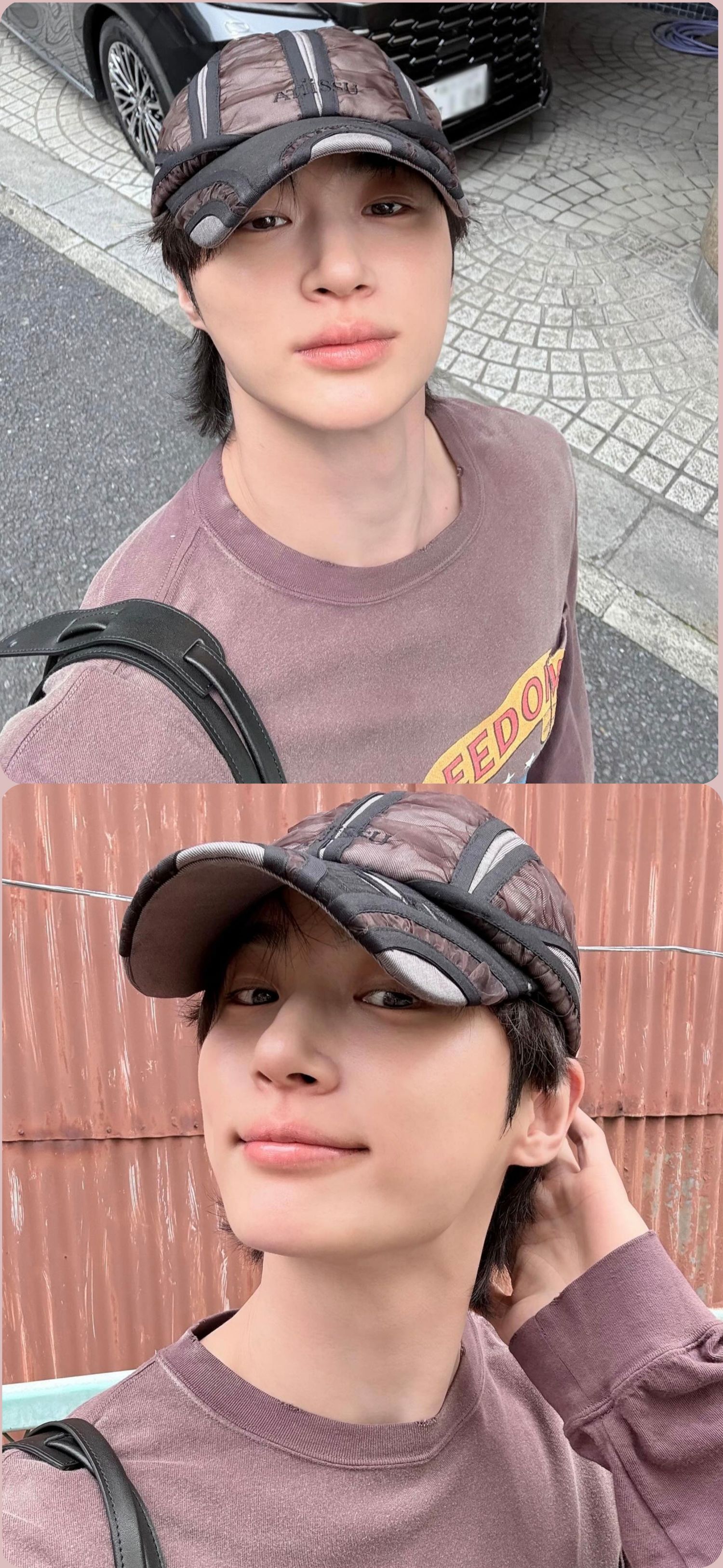 Behind-the-scenes cut of Byeon Wooseok