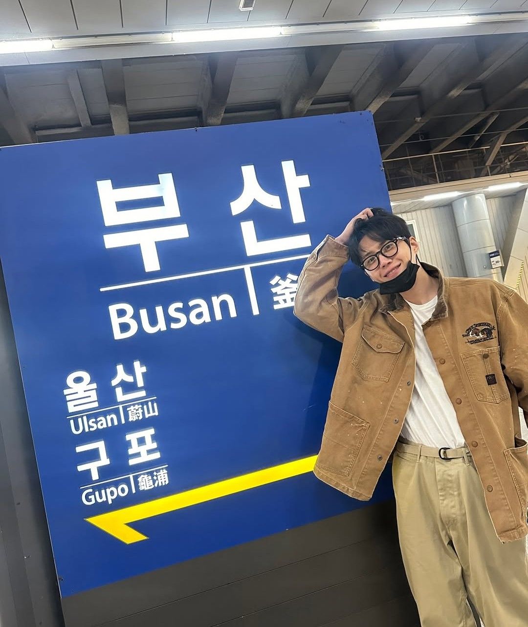 Behind-the-scenes cut of Kim Seonho