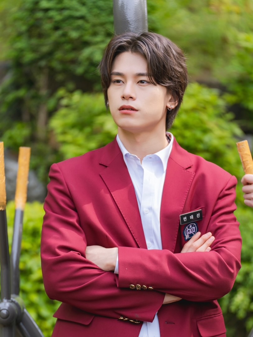 A moment captured by a fan of Cha Woomin